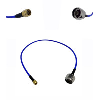 Пігтейл N-Type-Male - SMA-Male ВЧ кабель перехідник SS402 довжина 50 см Пігтейл N-Type-Male - SMA-Male ВЧ кабель перехідник SS402 довжина 50 см