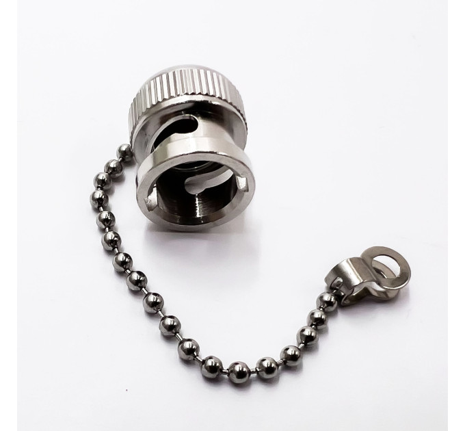 Металевий ковпачок BNC - Male тато для конектора BNC - Female мама