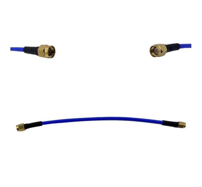 Пігтейл SMA-Male - SMA-Male ВЧ кабель перехідник RG402 довжина 20 см Пігтейл SMA-Male - SMA-Male ВЧ кабель перехідник RG402 довжина 20 см