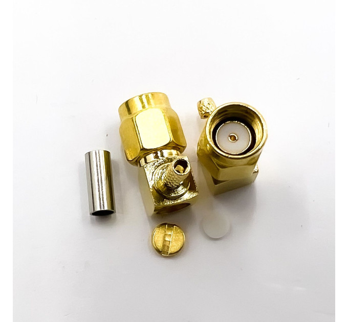 Роз'єм RP-SMA-Female на кабель RG174 під обтиск