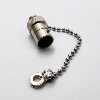 Металевий ковпачок BNC - Female мама для конектора BNC -  Male тато