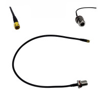 Пігтейл SMA-Male - N-Type-Female ВЧ кабель перехідник LMR200 50 см Пігтейл SMA-Male - N-Type-Female ВЧ кабель перехідник LMR200 50 см