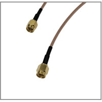 Пігтейл SMA-Male - SMA-Male ВЧ кабель перехідник RG316 довжина 30 см