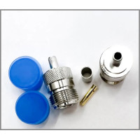 Роз'єм N-Type Female на кабель RG-58 під обтиск