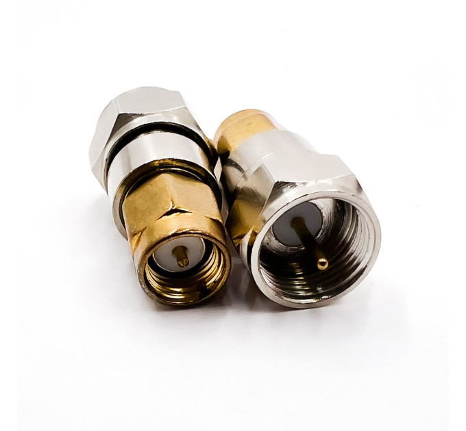 Переходник SMA-Male - F-Male (коннектор папа - папа) Переходник SMA-Male - F-Male (коннектор папа - папа)