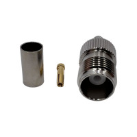 Роз'єм TNC-Female на кабель RG223 під обтиск