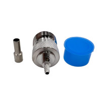 Роз'єм N-Type-Female на кабель RG316 під обтиск