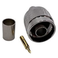 Роз'єм N-Type-male на кабель 5D-FB Роз'єм N-Type-male на кабель 5D-FB