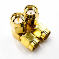 Перехідник SMA-Male - RP-SMA-Male (конектор папа - папа) кутовий Перехідник SMA-Male - RP-SMA-Male (конектор папа - папа) кутовий