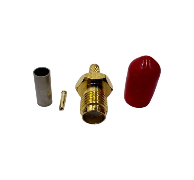 Разъем SMA-Female на кабель RG316 под обжим