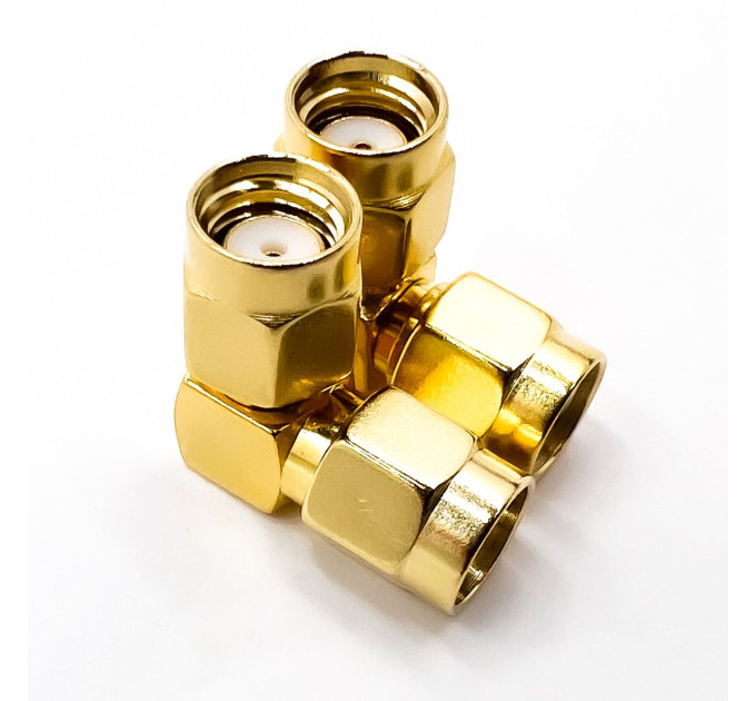 Переходник RP-SMA-Male - RP-SMA-Male (коннектор папа - папа) Переходник RP-SMA-Male - RP-SMA-Male (коннектор папа - папа)