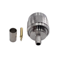 Роз'єм N-Type-Male на кабель RG400 під обтиск Роз'єм N-Type-Male на кабель RG400 під обтиск