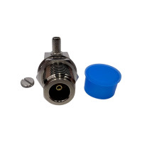 Роз'єм N-Type-Female на кабель RG-58 під обтиск, кутовий Роз'єм N-Type-Female на кабель RG-58 під обтиск, кутовий