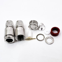 Роз'єм TNC-Male на кабель RG-213 під пайку