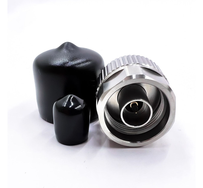 Переходник N-Type-Male - RP-SMA-Male-lab 18GHz Переходник N-Type-Male - RP-SMA-Male-lab 18GHz