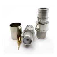 Роз'єм QMA-Male на кабель RG-8/LMR400 під обтиск Роз'єм QMA-Male на кабель RG-8/LMR400 під обтиск