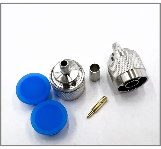 Разъем N-Type Male на кабель RG-58 под обжим