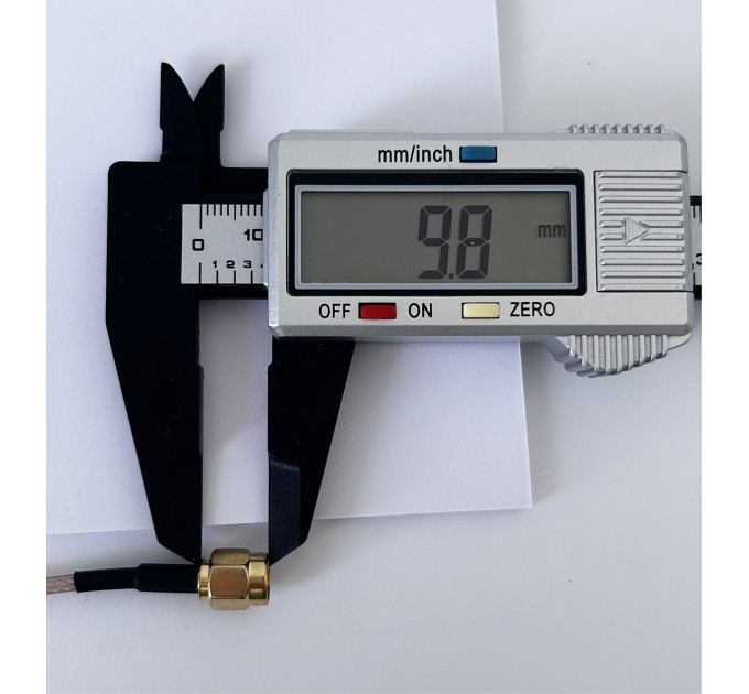 Пигтейл SMA-Male – SMA-Male ВЧ кабель-переходник RG316, длина 30 см.