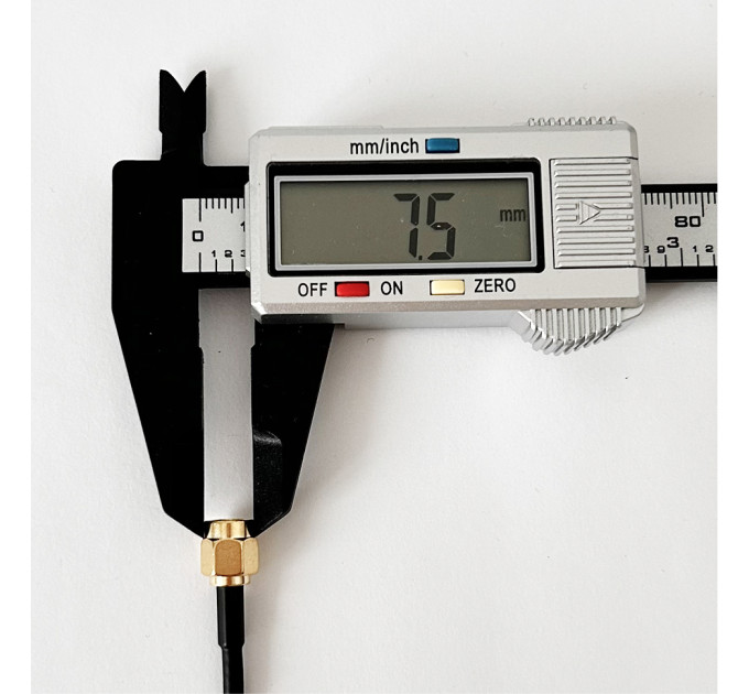 Пигтейл RP-SMA-Male - RP-SMA-Male ВЧ кабель переходник RG316 длинна 30 см