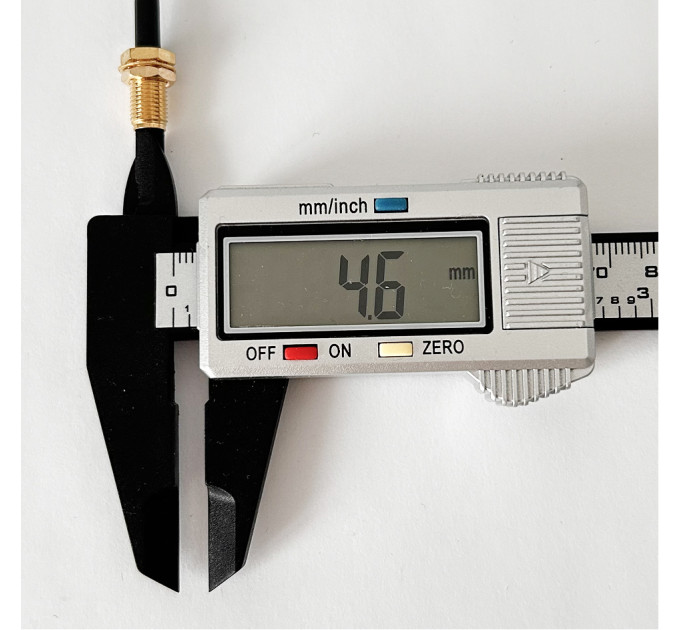 Пигтейл RP-SMA-Male - SMA-Female ВЧ кабель переходник RG316 длинна 30 см