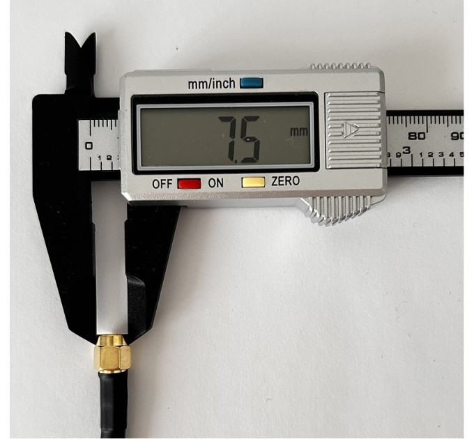 Пигтейл SMA Male - N-Type-Female Flange ВЧ кабель переходник RG400 длинна 30 см