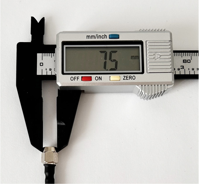 Пигтейл SMA-Male - SMA-Male ВЧ кабель переходник RG402 длина 50 см