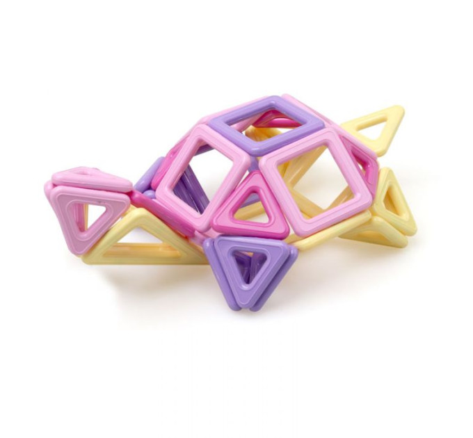 Магнитный конструктор для детей на 123 деталей