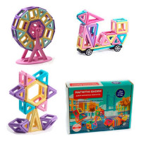 Магнітний конструктор для дітей на 72 деталі Магнітний конструктор для дітей на 72 деталі