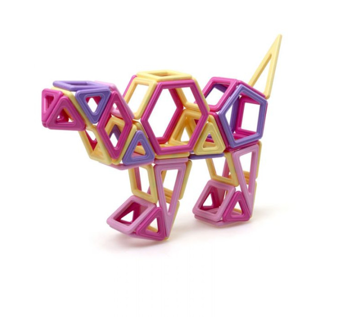 Магнитный конструктор для детей на 72 деталей