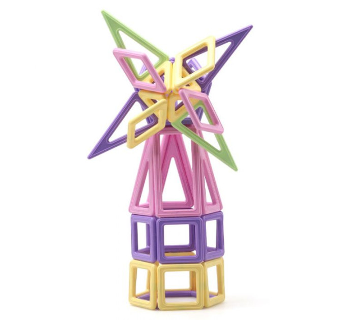 Магнитный конструктор для детей на 72 деталей