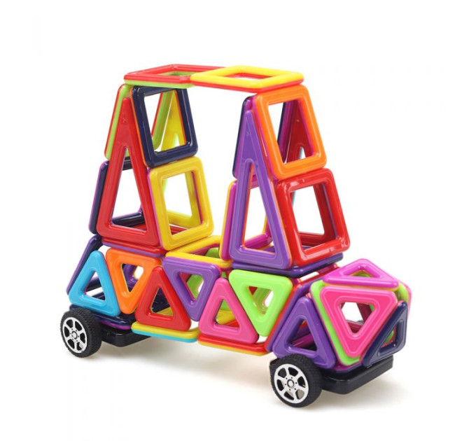 Магнитный конструктор для детей на 104 деталей