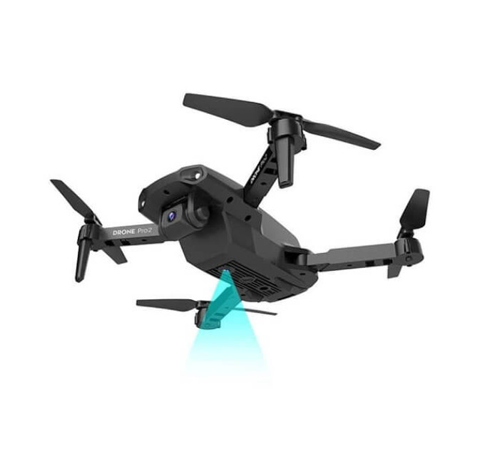 Квадрокоптер E99 Pro2 Black – дрон з 4K і HD камерами, FPV, до 20 хв. + кейс
