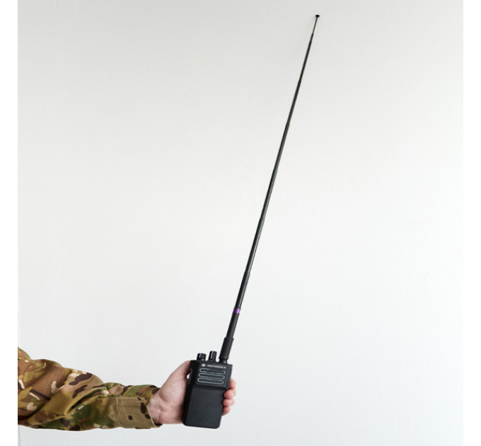 Антена до рації Motorola 128 см, телескопічна для посилення сигналу, сумісна з Motorola DP4800, DP4400, DP4600, DP 4800e, DP 4400e, DP 4600e, R7, комплект 10 шт.