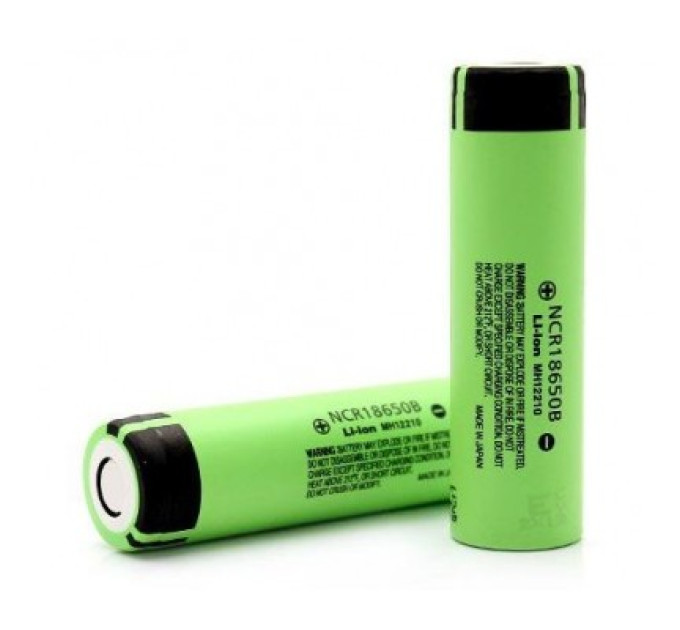 Акумулятор без захисту Panasonic NCR18650B, високої ємності 3400 mAh (Оригінал )