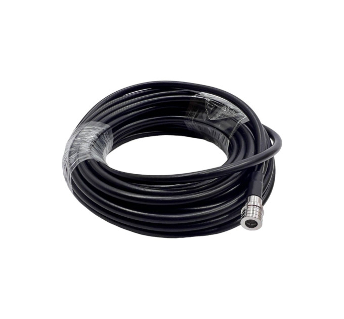 Пигтейл QMA-Male - QMA-Female ВЧ кабель переходник RG223 10 м Пигтейл QMA-Male - QMA-Female ВЧ кабель переходник RG223 10 м