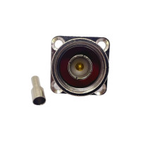 Роз'єм N-Type-Male тато на кабель RG316 фланцевий Роз'єм N-Type-Male тато на кабель RG316 фланцевий