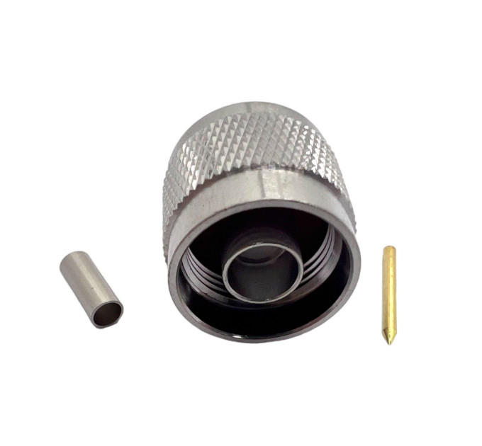 Разъем N-Type-Male на кабель RG174 под обжим