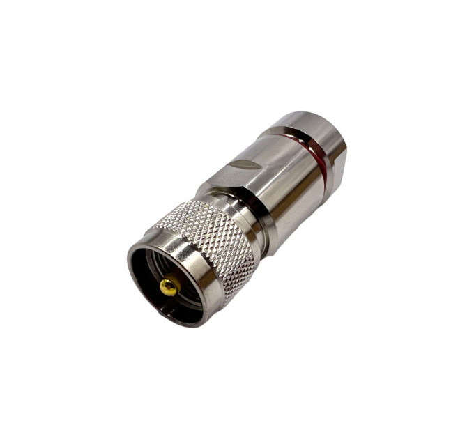 Разъем UHF-Male (PL259) на кабель 1/2" под пайку