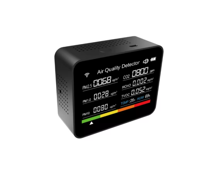 Датчик якості повітря 2CO8, Чорний Датчик якості повітря 2CO8, Чорний
