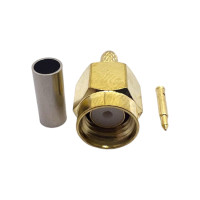 Роз'єм SMA-Male на кабель RG174 під обтиск Роз'єм SMA-Male на кабель RG174 під обтиск