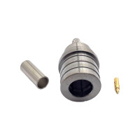 Роз'єм QMA-Male на кабель RG174 під обтиск Роз'єм QMA-Male на кабель RG174 під обтиск