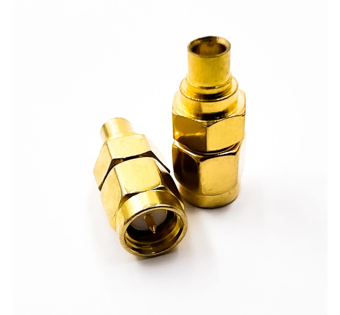 Переходник SMA-Male - MCX-Female (коннектор папа - мама) Переходник SMA-Male - MCX-Female (коннектор папа - мама)