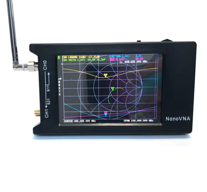 Векторний аналізатор NanoVNA-H4 Векторний аналізатор NanoVNA-H4