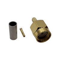 Разъем RP-SMA-Male на кабель RG316 под обжим Разъем RP-SMA-Male на кабель RG316 под обжим