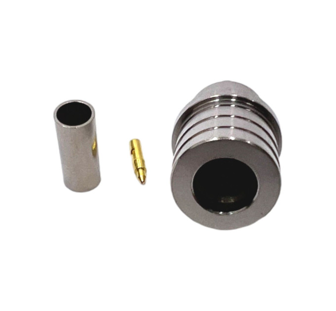 Разъем QMA-Male на кабель RG316 под обжим