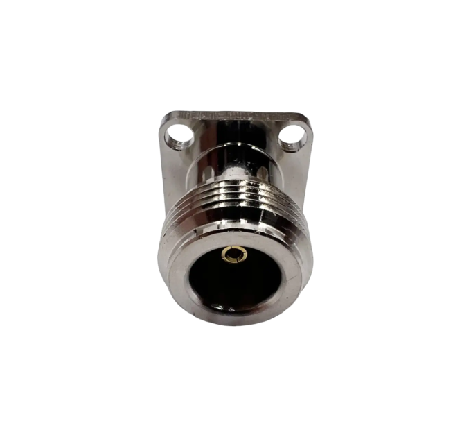 Разъем N-Type Female (мама) фланцевый 17.5*17.5