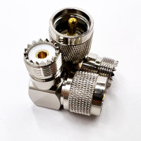 Перехідник UHF-Male - N-Type-Female (конектор папа - мама) кутовий Перехідник UHF-Male - N-Type-Female (конектор папа - мама) кутовий