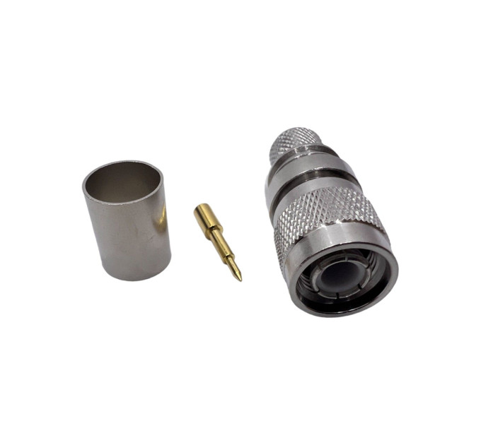 Разъем TNC-Male на кабель RG-213 под обжим