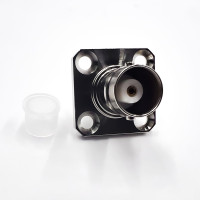 Перехідник BNC-Female - SMA-Female (конектор мама - мама) фланцевий