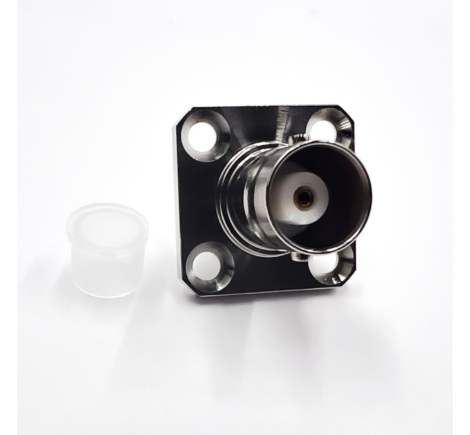 Переходник BNC-Female - SMA-Female (коннектор мама - мама) фланцевый